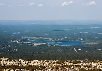 Äkäslompolo Village — aurora viewing spot