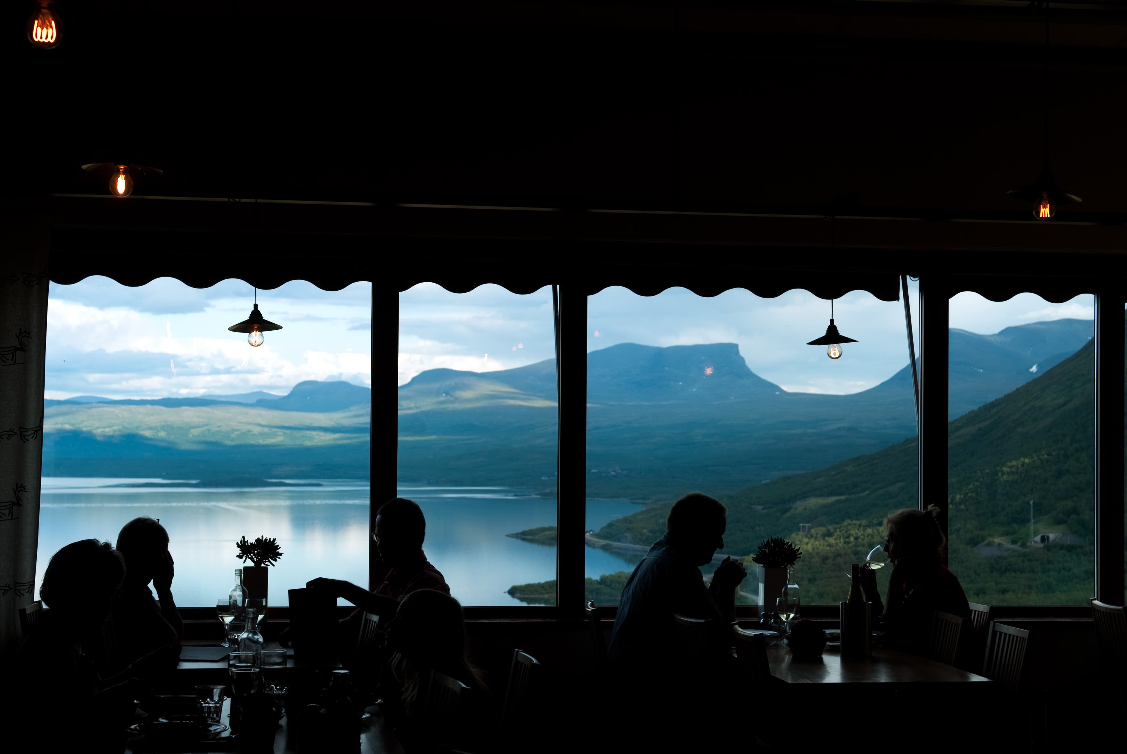 Björkliden Village — aurora viewing spot