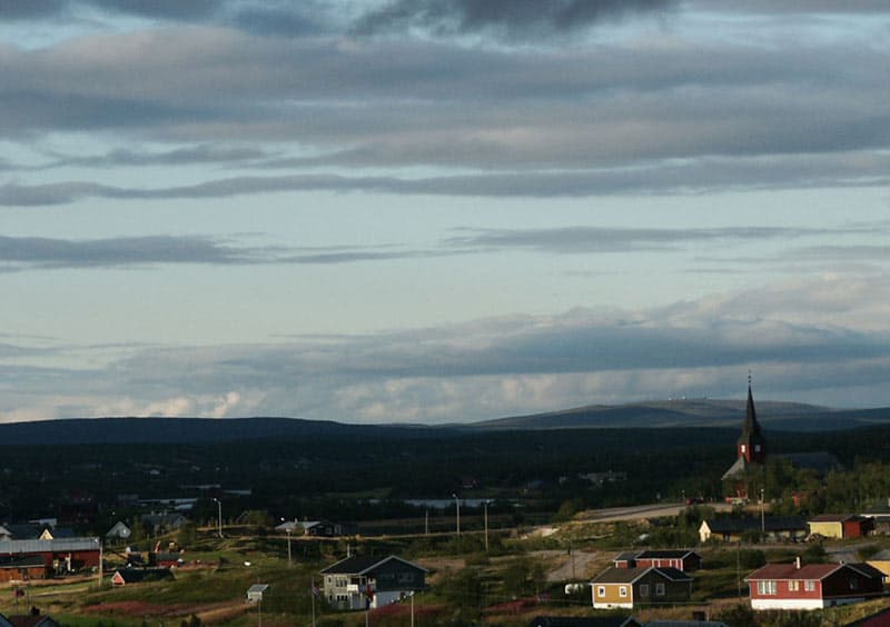 Kautokeino Road (E45) — aurora viewing spot