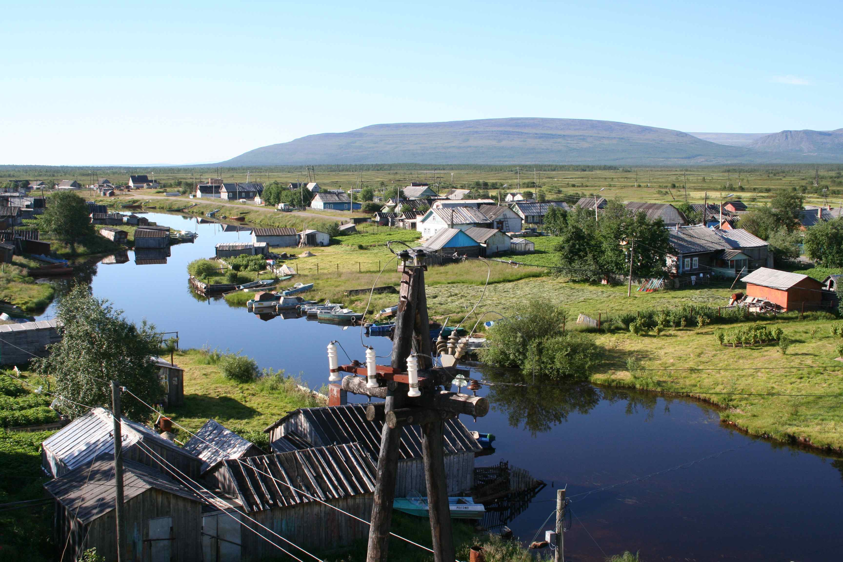 Lovozero Village — aurora viewing spot