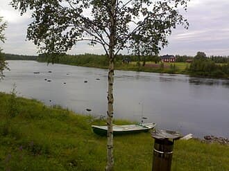 Ounasjoki Riverbanks — aurora viewing spot