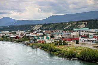 Yukon River Valley — aurora viewing spot